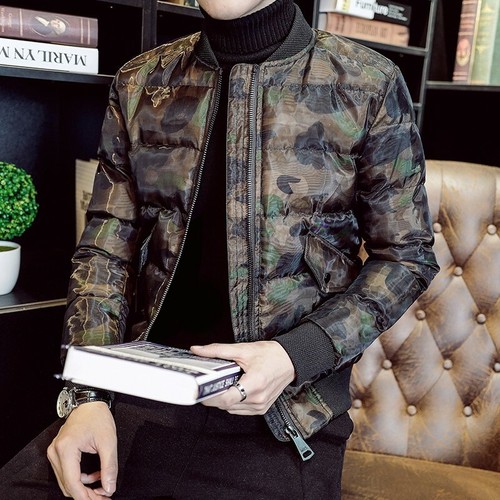 camouflage short jacket
